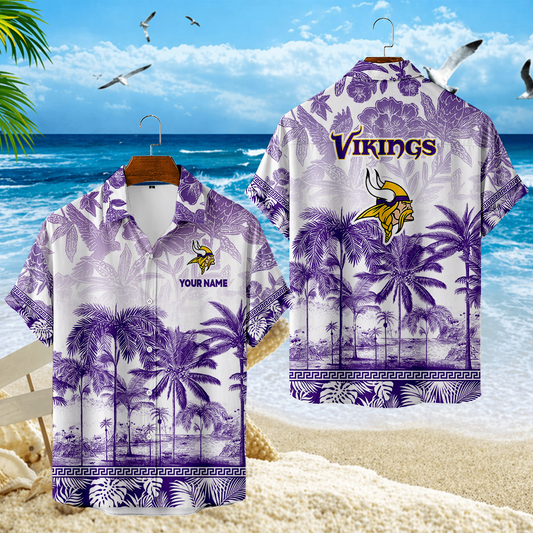 VIRAL EDITION - NEW CUSTOMIZED NFL05 MVK MINNESOTA VIKINGS UNISEX HAWAIIAN SHIRT