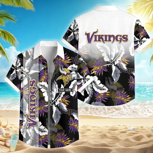 [SPECIAL OFFER] NEW CUSTOMIZED NFL05 MVK MINNESOTA VIKINGS UNISEX HAWAIIAN SHIRT