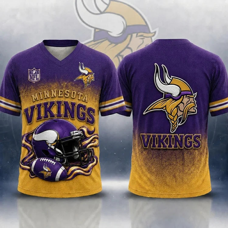 LIMITED EDITION - NEW CUSTOMIZED NFL05 MINNESOTA VIKINGS T-SHIRTS, POLO, SWEASHIRTS, V-NECK T-SHIRT, HOODIE & ZIP HOODIE