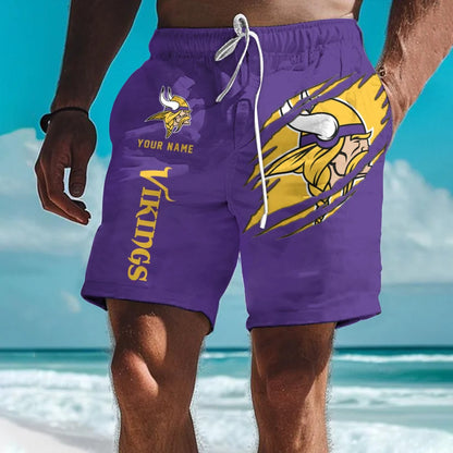 LIMITED EDITION - NEW PREMIUM NFL05 MN VIKINGS SHORT PANTS
