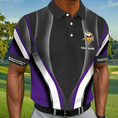 LIMITED EDITION - NEW CUSTOMIZED NFL05 MVK MINNESOTA VIKINGS T-SHIRT, POLO SHIRT, ZIP POLO SHIRT, SWEATSHIRT, HOODIE & ZIP HOODIE