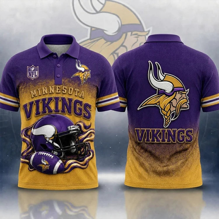 LIMITED EDITION - NEW CUSTOMIZED NFL05 MINNESOTA VIKINGS T-SHIRTS, POLO, SWEASHIRTS, V-NECK T-SHIRT, HOODIE & ZIP HOODIE