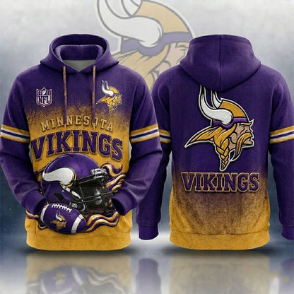 LIMITED EDITION - NEW CUSTOMIZED NFL05 MINNESOTA VIKINGS T-SHIRTS, POLO, SWEASHIRTS, V-NECK T-SHIRT, HOODIE & ZIP HOODIE