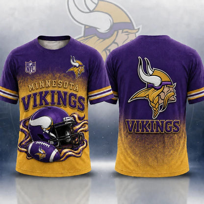 LIMITED EDITION - NEW CUSTOMIZED NFL05 MINNESOTA VIKINGS T-SHIRTS, POLO, SWEASHIRTS, V-NECK T-SHIRT, HOODIE & ZIP HOODIE