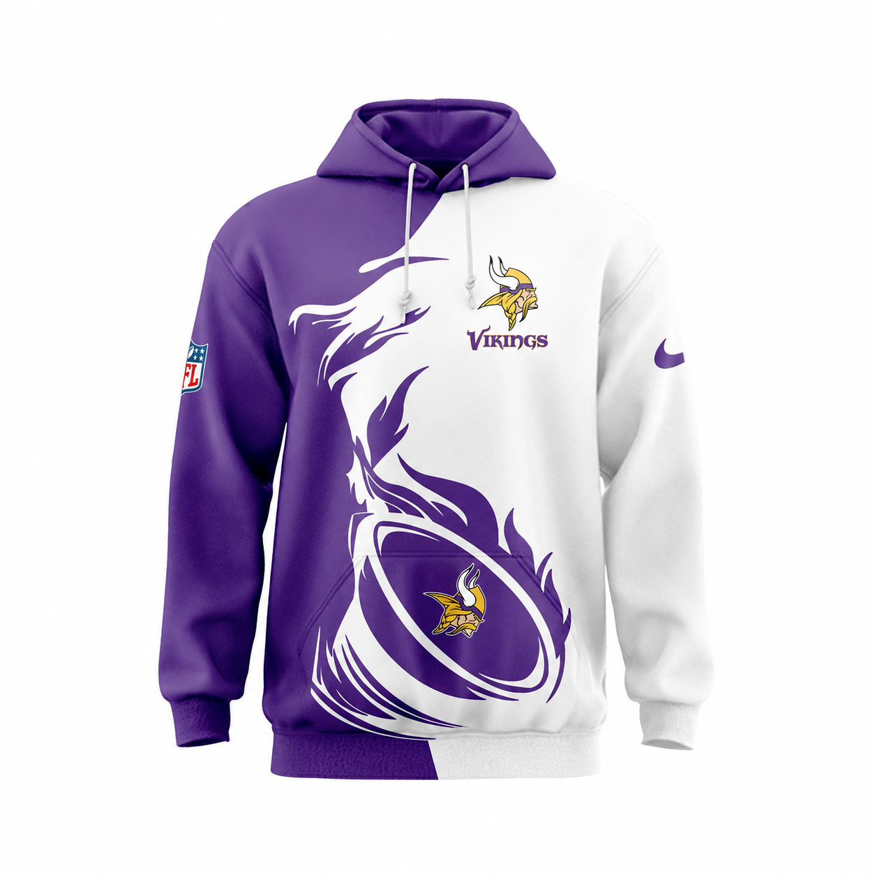 LIMITED EDITION - NEW CUSTOMIZED NFL05 MVK MINNESOTA VIKINGS T-SHIRT, POLO SHIRT, ZIP POLO SHIRT, SWEATSHIRT, HOODIE & ZIP HOODIE