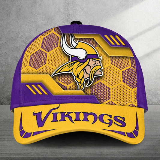 LIMITED EDITION - NEW CUSTOMIZED NFL05 MVK MINNESOTA VIKINGS CLASSIC CAP