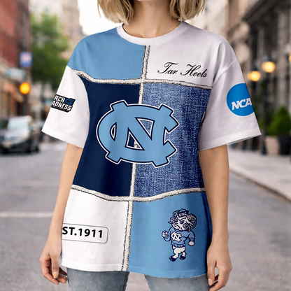 VIRAL EDITION - NEW CUSTOMIZED NCAA MAM05 NTH NC TAR HEELS HOODIE, T-SHIRTS, ZIP HOODIE, SWEATSHIRTS & POLO SHIRT