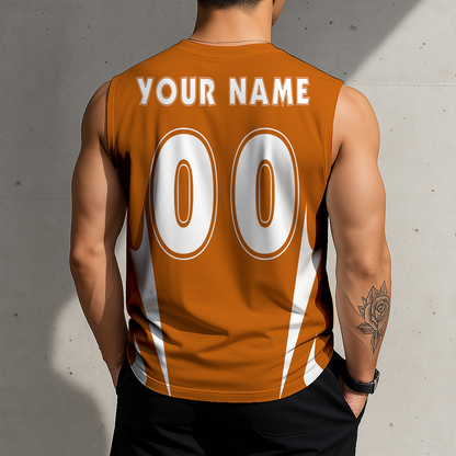 LIMITED DROP - NEW CUSTOMIZED | NCAA CWS05 TXL TX LONGHORNS MEN'S GYM SHIRT