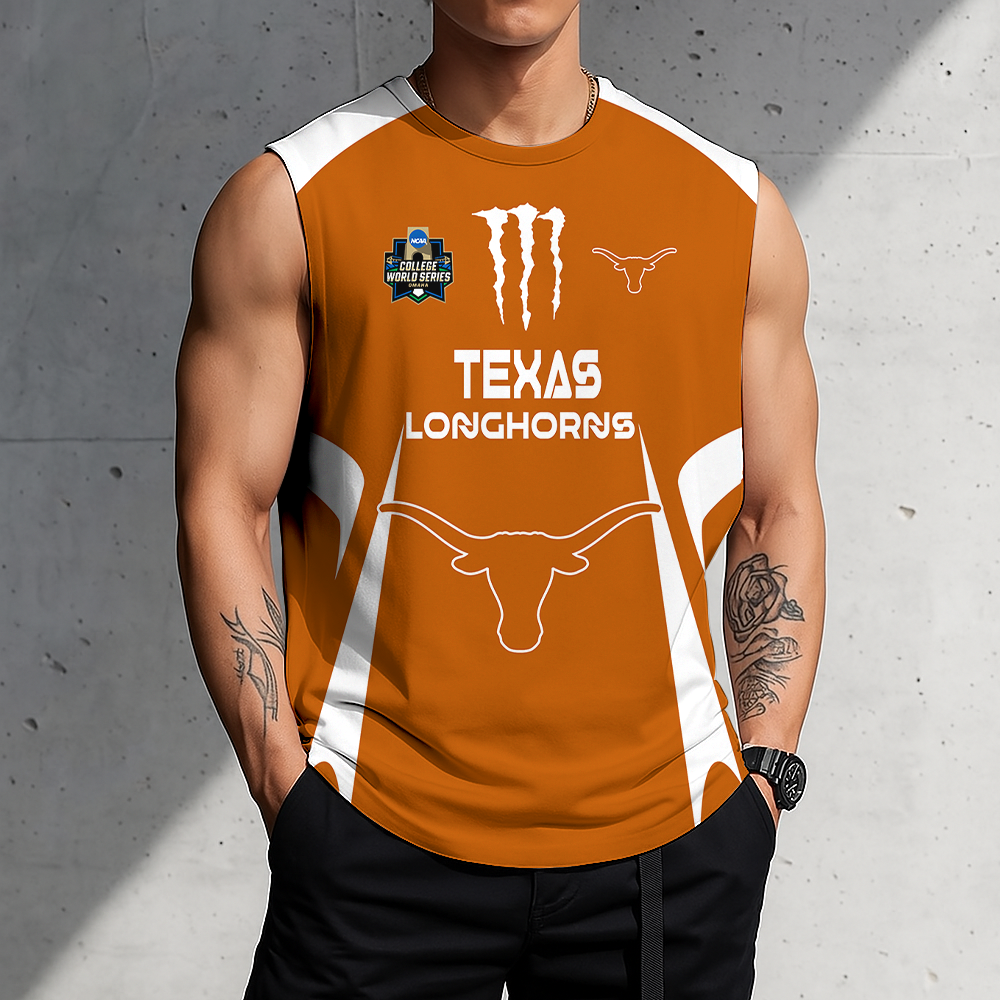 LIMITED DROP - NEW CUSTOMIZED | NCAA CWS05 TXL TX LONGHORNS MEN'S GYM SHIRT