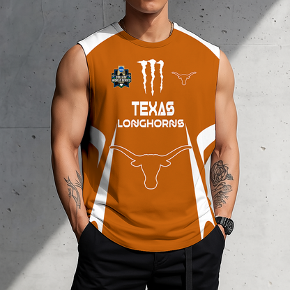 LIMITED DROP - NEW CUSTOMIZED | NCAA CWS05 TXL TX LONGHORNS MEN'S GYM SHIRT