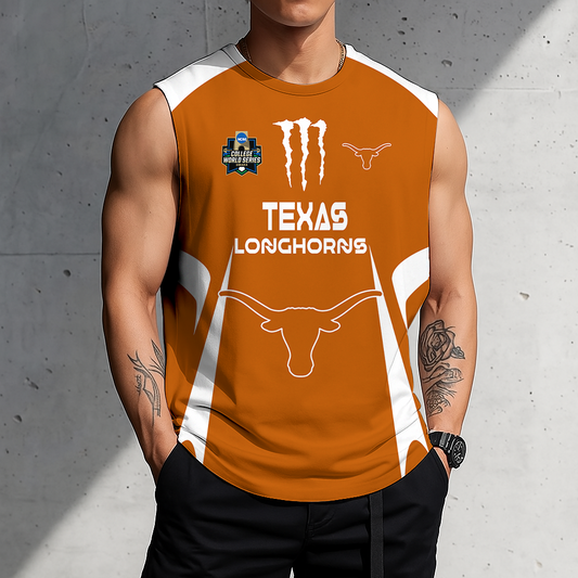 LIMITED DROP - NEW CUSTOMIZED | NCAA CWS05 TXL TX LONGHORNS MEN'S GYM SHIRT