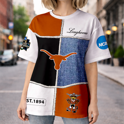 LIMITED EDITION - NEW CUSTOMIZED NCAA CWS05 TXL TEXAS LONGHORNS HOODIE, T-SHIRTS, ZIP HOODIE, SWEATSHIRTS & POLO SHIRT