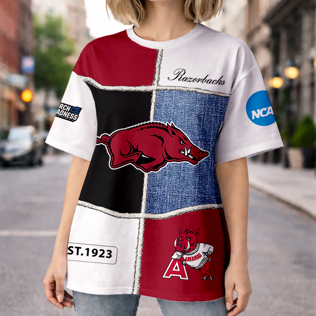 VIRAL EDITION - NEW CUSTOMIZED NCAA MAM06 AKR AK RAZORBACKS HOODIE, T-SHIRTS, ZIP HOODIE, SWEATSHIRTS & POLO SHIRT
