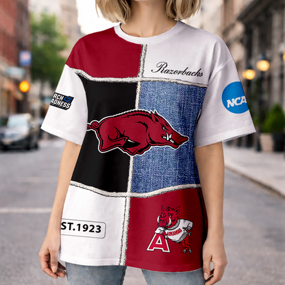 VIRAL EDITION - NEW CUSTOMIZED NCAA MAM06 AKR AK RAZORBACKS HOODIE, T-SHIRTS, ZIP HOODIE, SWEATSHIRTS & POLO SHIRT