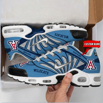 LIMITED EDITION - NEW CUSTOMIZED NCAA CWS06 ARW ARIZONA WILDCATS UNISEX AIR MAX PLUS SNEAKERS