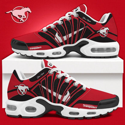 [FAN EXCLUSIVE] NEW CUSTOMIZED CFL06 CGY CALGARY STAMPEDERS AIR MAX PLUS SNEAKERS