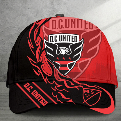 POPULAR NOW - NEW CUSTOMIZED MLS06 DCU D.C. UNITED CLASSIC CAP