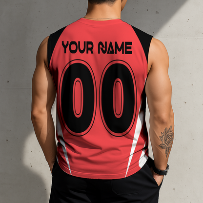 LIMITED EDITION - NEW CUSTOMIZED MLS06 DCU D.C. UNITED TANK TOP & GYM SHIRT