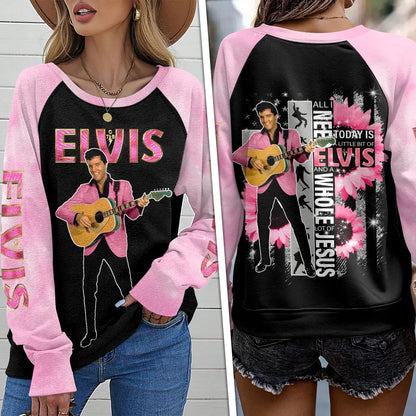 [FAN FAVORITE] NEW CUSTOMIZED ELVIS PRESLEY UNISEX SWEATSHIRT