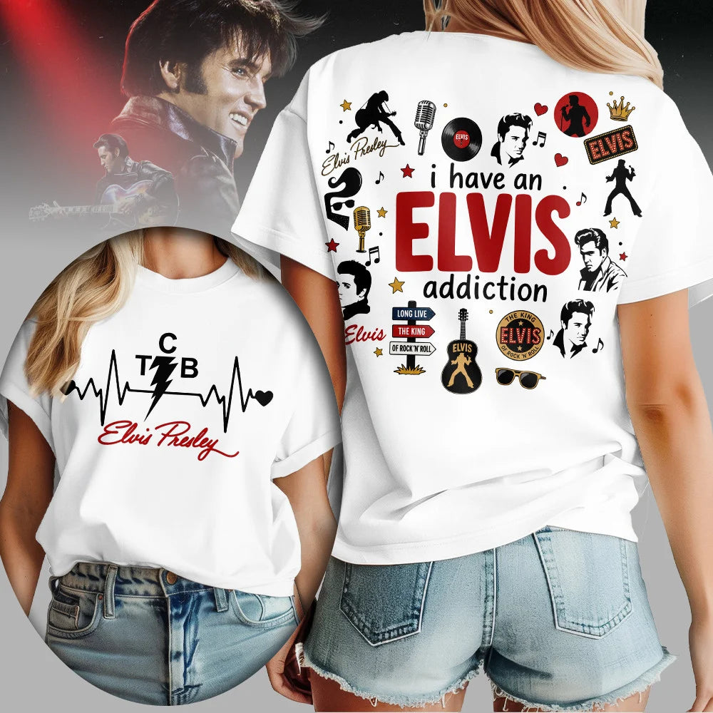 [FAN FAVORITE] NEW CUSTOMIZED ELVIS PRESLEY MULTICOLOR T-SHIRT