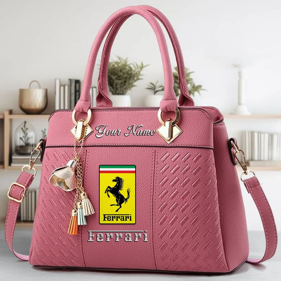 LIMITED RUN - NEW CUSTOMIZED F106 FER SF90 LUXURY HANDBAG IN MULTIPLE COLORS
