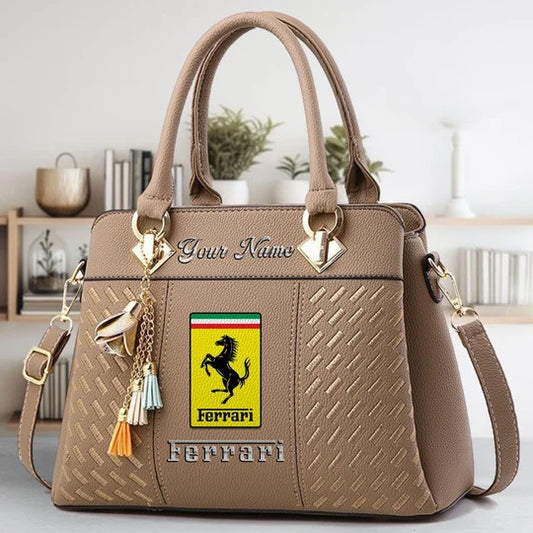 LIMITED RUN - NEW CUSTOMIZED F106 FER SF90 LUXURY HANDBAG IN MULTIPLE COLORS