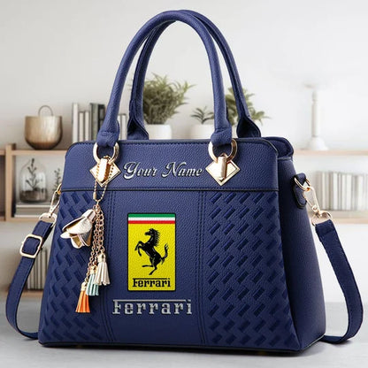 LIMITED RUN - NEW CUSTOMIZED F106 FER SF90 LUXURY HANDBAG IN MULTIPLE COLORS