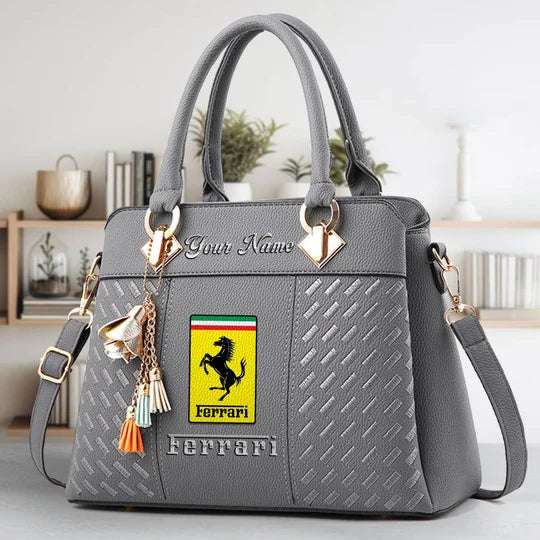 LIMITED RUN - NEW CUSTOMIZED F106 FER SF90 LUXURY HANDBAG IN MULTIPLE COLORS