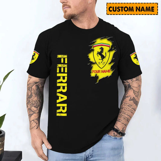 LIMITED EDITION - NEW CUSTOMIZED F106 FER FERRARI T-SHIRT, HOODIE, ZIP HOODIE