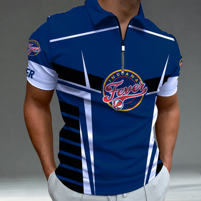 [FAN FAVORITE] NEW CUSTOMIZED WNBA06 IDF INDIANA FEVER POLO SHIRT