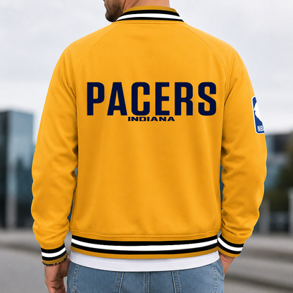 [HOT DEAL] NEW CUSTOMIZED NBA06 IPA INDIANA PACERS MULTICOLOR MEN'S CASUAL JACKET