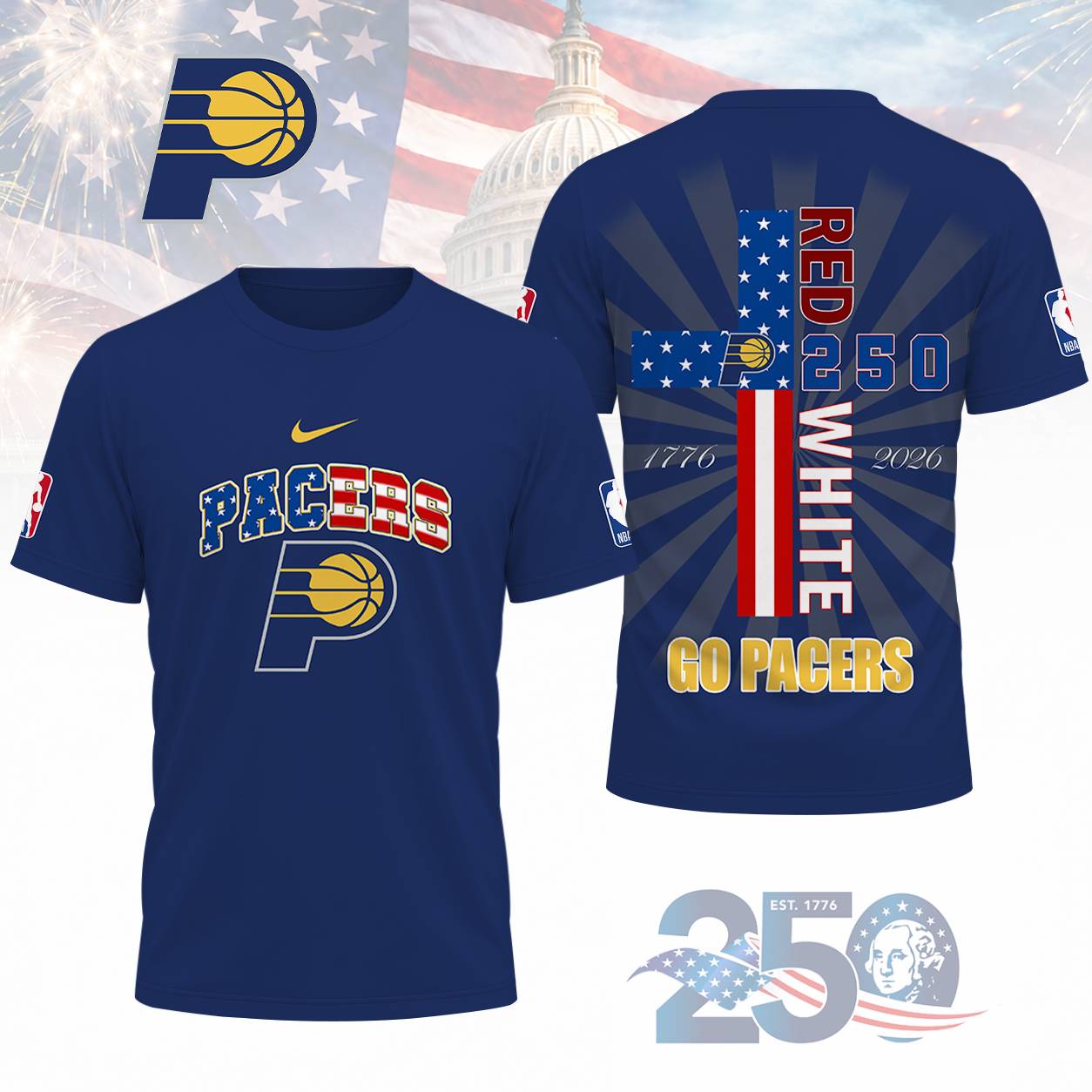 LIMITED EDITION - NEW CUSTOMIZED NBA06 IPA INDIANA PACERS T-SHIRT, POLO SHIRT, ZIP POLO SHIRT, SWEATSHIRT, HOODIE & ZIP HOODIE