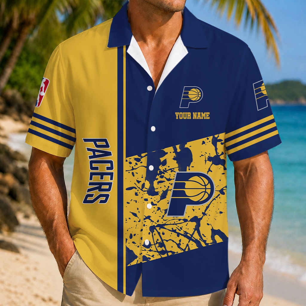 LIMITED EDITION - NEW CUSTOMIZED NBA06 IPA INDIANA PACERS UNISEX HAWAIIAN SHIRT