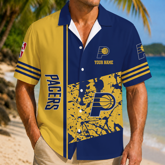 LIMITED EDITION - NEW CUSTOMIZED NBA06 IPA INDIANA PACERS UNISEX HAWAIIAN SHIRT