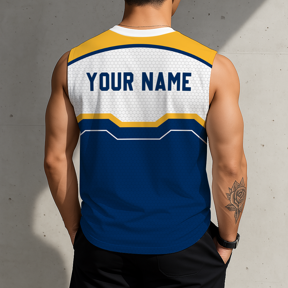 LIMITED EDITION - NEW CUSTOMIZED NBA06 IPA INDIANA PACERS MEN'S TANK TOP