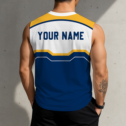 LIMITED EDITION - NEW CUSTOMIZED NBA06 IPA INDIANA PACERS MEN'S TANK TOP