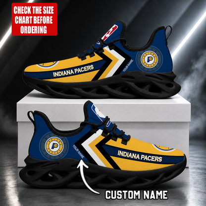 FINAL SALE - NEW CUSTOMIZED NBA06 IPA INDIANA PACERS MAX SOUL SHOES