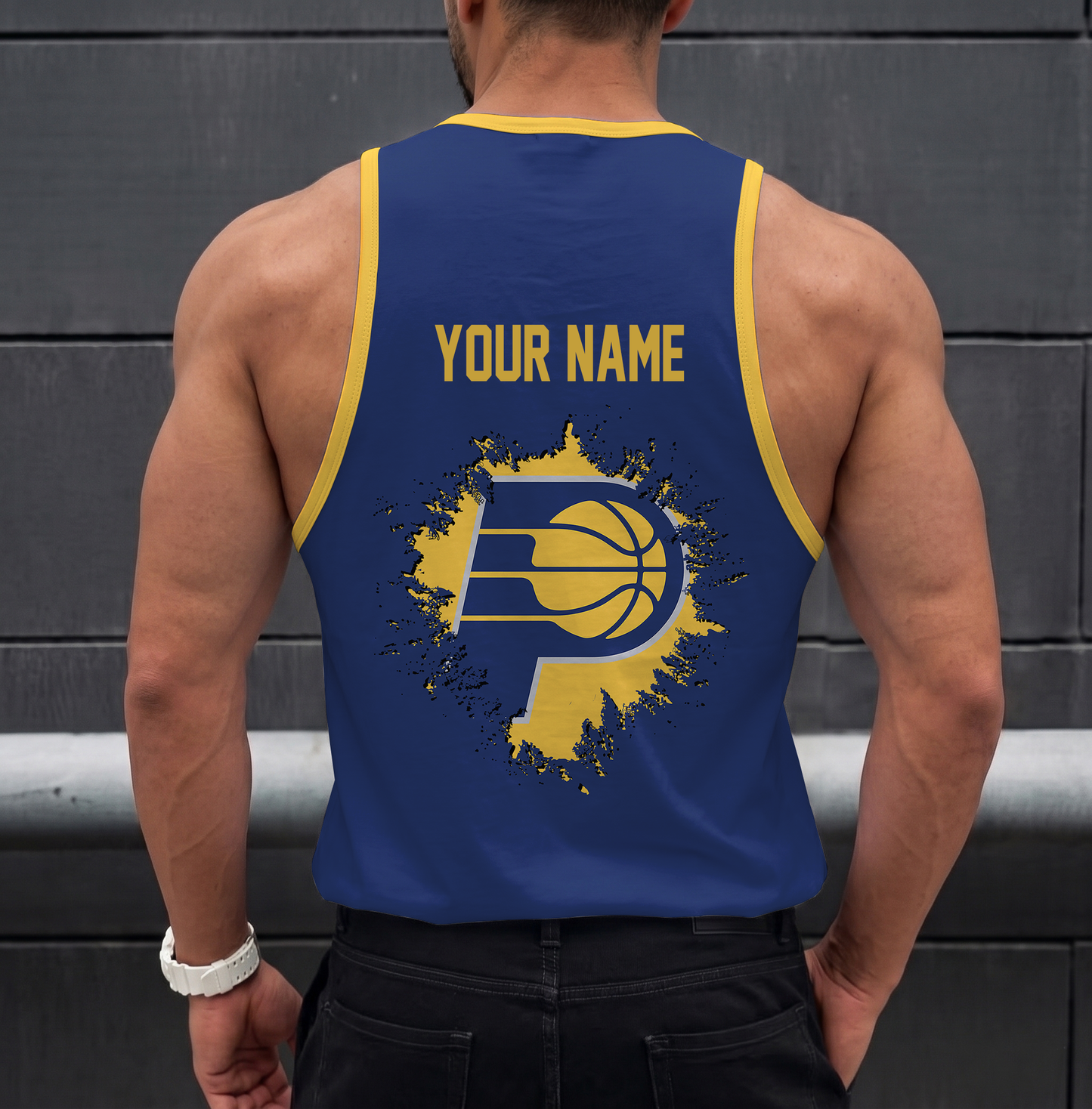 ELITE EDITION - NEW CUSTOMIZED NBA06 IPA INDIANA PACERS UNISEX TANK TOP