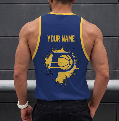 ELITE EDITION - NEW CUSTOMIZED NBA06 IPA INDIANA PACERS UNISEX TANK TOP