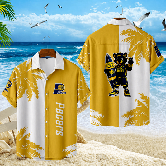 LIMITED EDITION - NEW CUSTOMIZED NBA06 IPA INDIANA PACERS UNISEX HAWAIIAN SHIRT