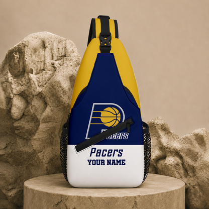 LIMITED EDITION - NEW CUSTOMIZED NBA06 IPA INDIANA PACERS SLING BAG