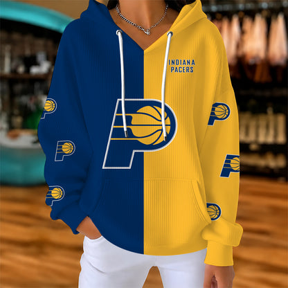 [HOT DEAL] NEW CUSTOMIZED NBA06 IPA INDIANA PACERS  RIBBED HOODIE & SWEATSHIRT