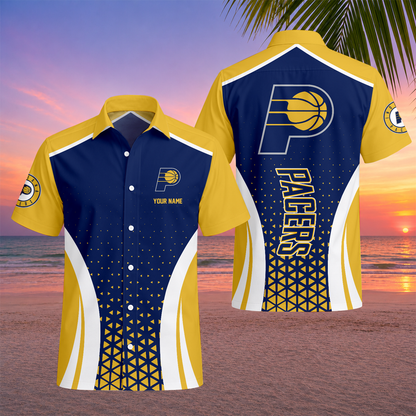 LIMITED EDITION - NEW CUSTOMIZED NBA06 IPA INDIANA PACERS UNISEX HAWAIIAN SHIRT