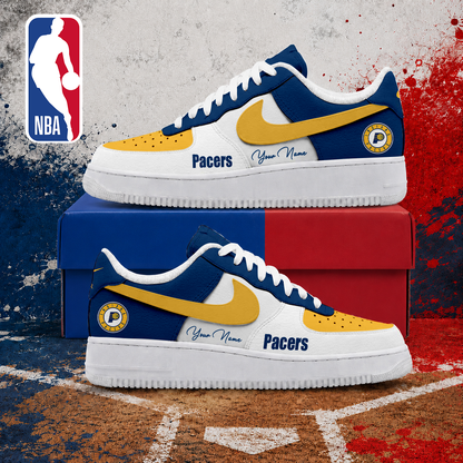 MEGA SALE - NEW CUSTOMIZED NBA06 IPA INDIANA PACERS AF1 SNEAKERS
