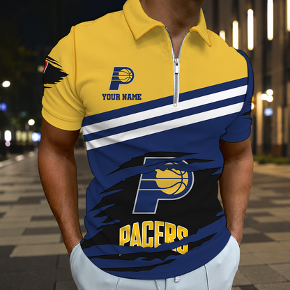 LIMITED EDITION - NEW CUSTOMIZED NBA06 IPA INDIANA PACERS T-SHIRT, POLO SHIRT, ZIP POLO SHIRT, SWEATSHIRT, HOODIE & ZIP HOODIE
