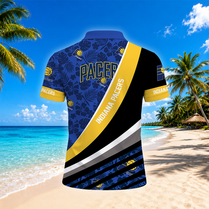 [HOT DEAL] NEW CUSTOMIZED NBA06 IPA INDIANA PACERS POLO SHIRT