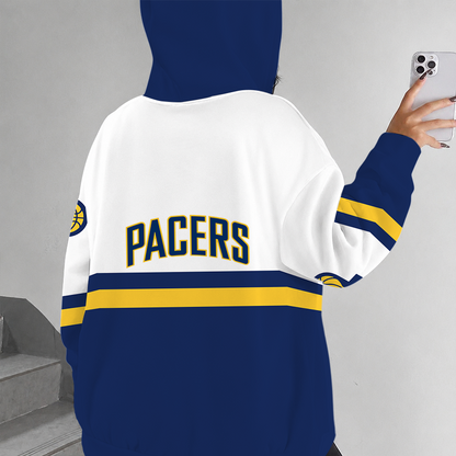 [HOT DEAL] NEW CUSTOMIZED NBA06 IPA INDIANA PACERS ZIP HOODIE