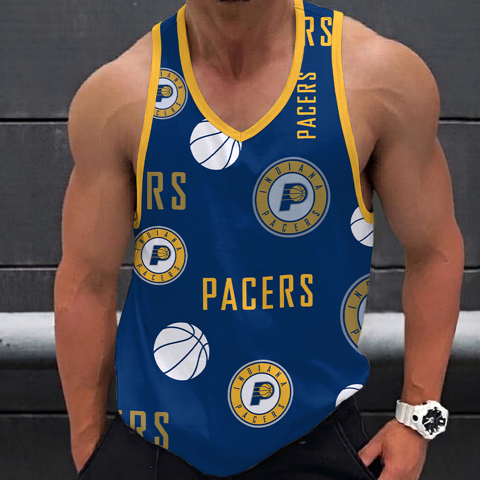 LIMITED EDITION - NEW CUSTOMIZED NBA06 IPA INDIANA PACERS UNISEX TANK TOP