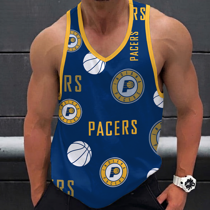 LIMITED EDITION - NEW CUSTOMIZED NBA06 IPA INDIANA PACERS UNISEX TANK TOP