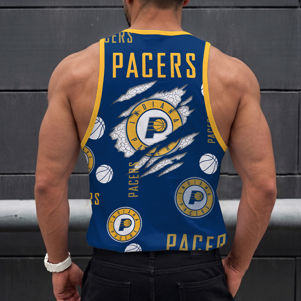 LIMITED EDITION - NEW CUSTOMIZED NBA06 IPA INDIANA PACERS UNISEX TANK TOP